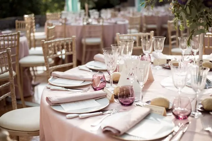 Jack Thomson performing at a wedding reception